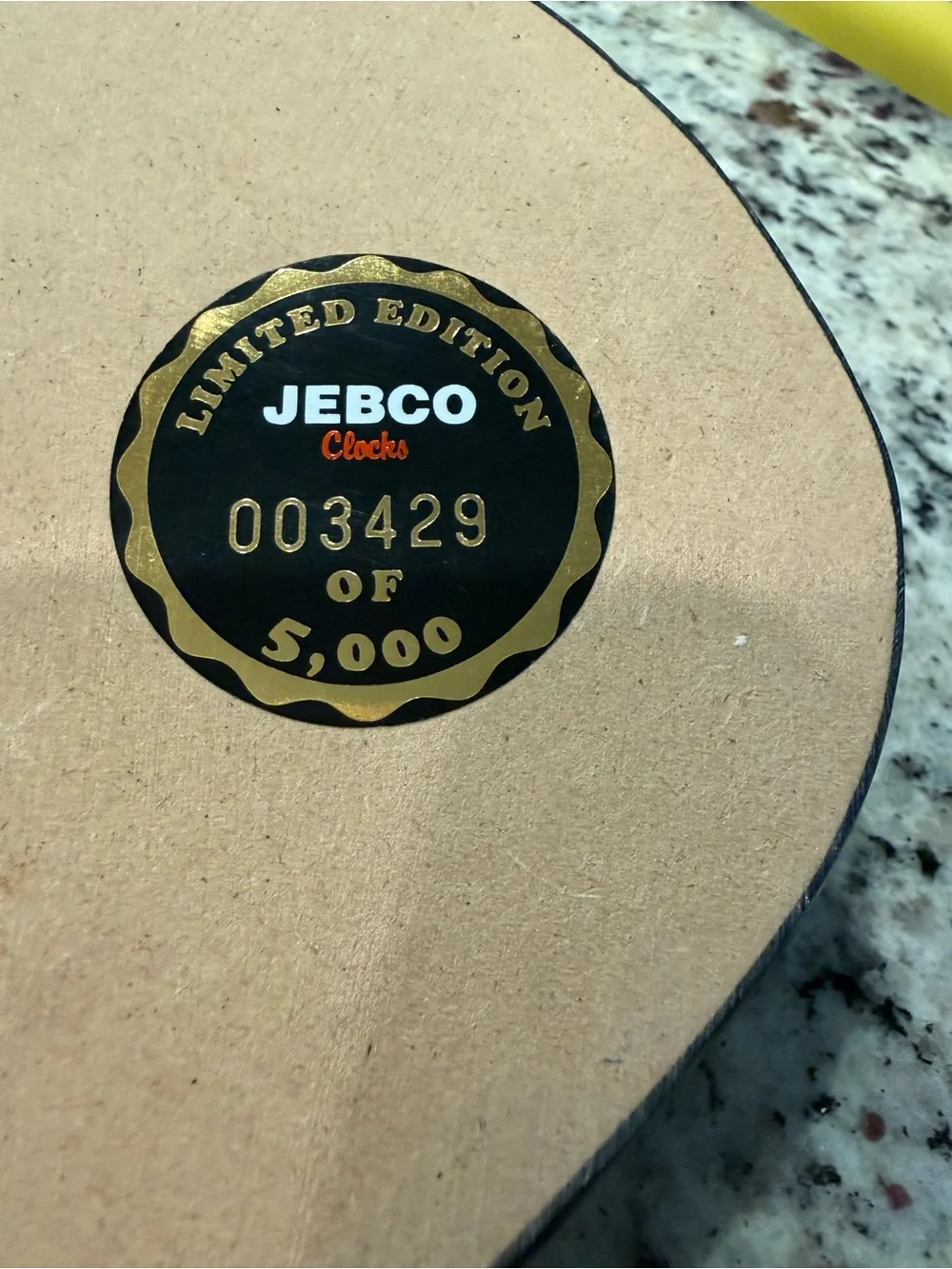 Limited Edition Kevin Harvick #29 Goodwrench NASCAR Jebco Clock #3429/5000
